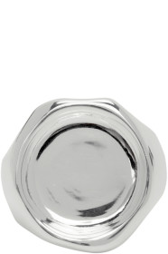All Blues - Silver Polished Sigil Ring
