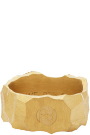 All Blues - Gold Narrow Rauk Ring