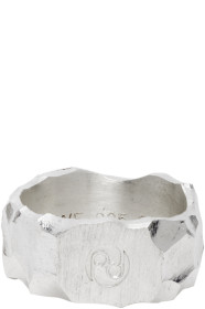 All Blues - Silver Narrow Rauk Ring