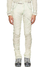 Kanghyuk - Off-White Readymade Airbag Shrink Trousers