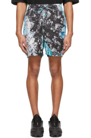 Kanghyuk - Multicolor Camo Airbag Shorts