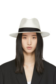 rag & bone - White Straw Panama Hat