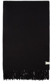 rag & bone - Black Wool Classic Scarf