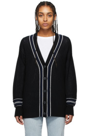Rag & Bone - 黑色 Dianna 美利奴羊毛开衫