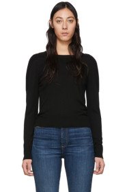 rag & bone - Black Wool Pak Crewneck Sweater