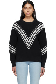 rag & bone - Black Alps Crewneck Sweater
