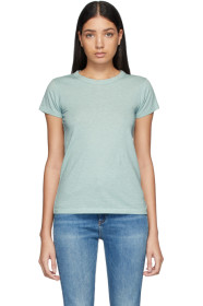 Rag & Bone - 蓝色 The Tee 比马棉 T 恤
