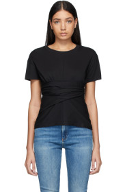 rag & bone - Black Aimie Tie T-Shirt