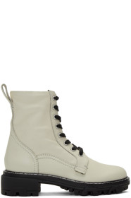 rag & bone - Bottes blanc cassé Shiloh