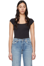rag & bone - Black Nadia Bodysuit