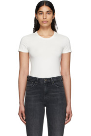 rag & bone - White 'The Tee' Bodysuit