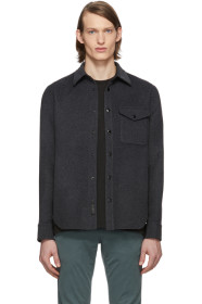 rag & bone - Grey Principle Shirt Jacket
