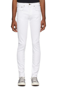 rag & bone - White Fit 1 Standard Jeans