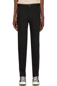 rag & bone - Black Selvedge Strip Jeans