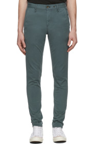 rag & bone - Green Fit 1 Chino Trousers