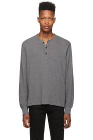 rag & bone - Grey Classic Henley