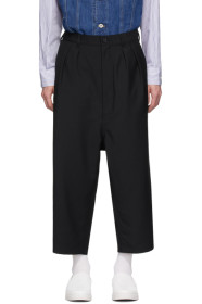 Comme des Garçons Homme - Black Tropical Wool & Mohair Trousers
