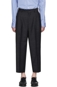 Comme des Garçons Homme - Grey Tropical Wool Trousers
