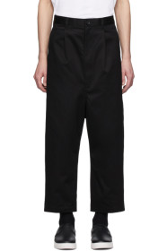Comme des Garçons Homme - 黑色华达呢长裤