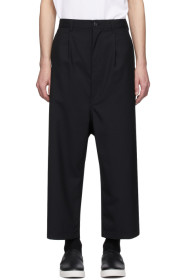 Comme des Garçons Homme - Black Tropical Wool Trousers