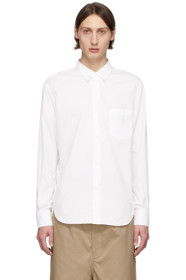 Comme des Garçons Homme - 白色细平布衬衫