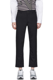 Comme des Garçons Homme - Black Tropical Wool Trousers