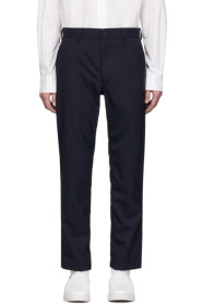 Comme des Garçons Homme - Navy Tropical Wool Trousers
