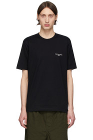 Comme des Garçons Homme - 黑色徽标 T 恤