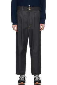Comme des Garçons Homme - Indigo Garment-Washed Jeans