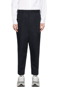 Comme des Garçons Homme - Navy Cotton Chino Trousers