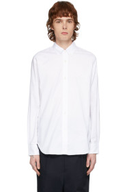 Comme des Garçons Homme - White Logo Oxford Shirt