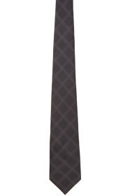 Comme des Garçons Homme Deux - グレー Geometric パターン タイ