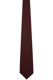 Comme Des Garçons Homme Deux - Cravate rouge Plain