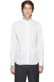 Comme des Garçons Homme Deux - ホワイト ガーメントダイ シャツ