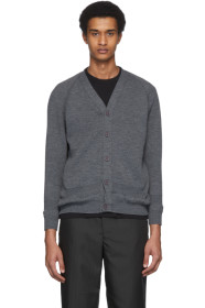 Comme des Garçons Homme Deux - Lochaven Of Scotland Edition グレー ラグラン カーディガン