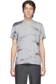 Comme des Garçons Homme Deux - グレー タイダイ T シャツ