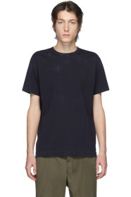 Comme des Garçons Homme Deux - ネイビー タイダイ T シャツ