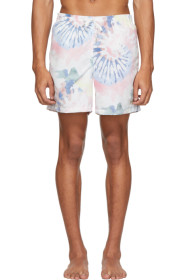 Bather - Multicolor Acid Tie-Dye Swim Shorts
