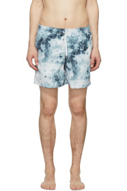 Bather - Blue Ice Dye Swim Shorts