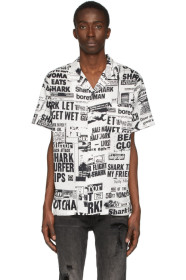 Double Rainbouu - White Bad News Shirt