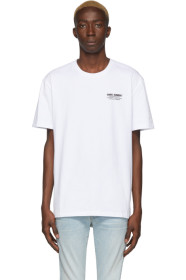 Double Rainbouu - White Palm Tree T-Shirt