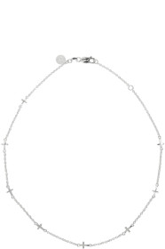Stolen Girlfriends Club - Collier argenté Stolen Cross
