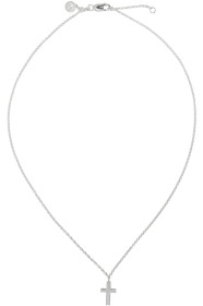 Stolen Girlfriends Club - Collier argenté Baby Cross