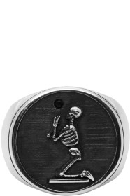 Stolen Girlfriends Club - Bague argentée Skeleton