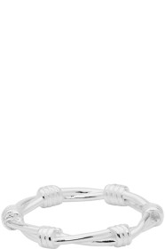 Stolen Girlfriends Club - Bague argentée Barbed Wire