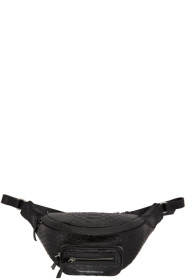 Stolen Girlfriends Club - Black Reptilia Bum Bag