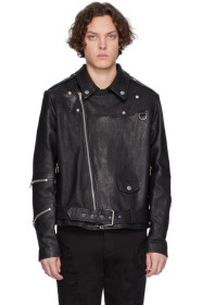Stolen Girlfriends Club - Black Lambskin Ronnie Jacket