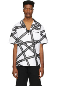 Stolen Girlfriends Club - White Duct Tape Hawaiian Shirt