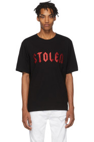 Stolen Girlfriends Club - ブラック Stolen メタル T シャツ