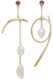 Faris - Boucles d'oreilles dorées Celeste